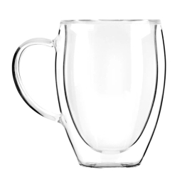 Szklanki termiczne do kawy z uszkiem Vialli Design NOA 360ml (4szt.) 29774 - miniatura 2