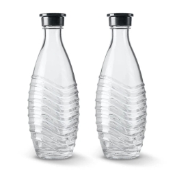 Szklana karafka butelka do saturatora Penguin SodaStream (zestaw 2szt.) - miniatura 1
