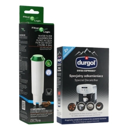 Zestaw do konserwacji ekspresu Krups (filtr FilterLogic CFL-701B + Odkamieniacz Durgol Swiss Espresso 2x125 ml) - miniatura 1