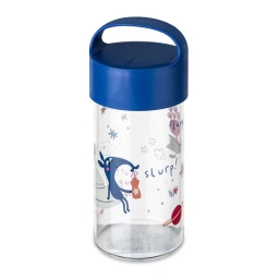 Zestaw śniadaniowy dla dzieci duży Koziol SPACE (lunchbox + lunchbox mini + snackpot + butelka bidon na wodę 500ml) - miniatura 6