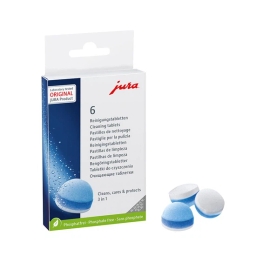 Zestaw do konserwacji Jura: filtr White 60209 (3 szt.) + tabletki czyszczące 62715 - miniatura 3