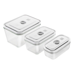 Szklane pojemniki próżniowe Zwilling Fresh & Save (zestaw 3szt.) - miniatura 1