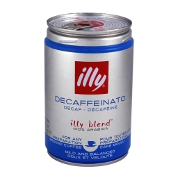 Kawa mielona w puszce Illy bezkofeinowa 250g - miniatura 2