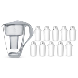 Dzbanek filtrujący Dafi Crystal (stalowy) +10 filtrów Dafi Classic - miniatura 1