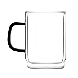 Szklanki termiczne do kawy i herbaty Vialli Design CARBON 350ml (4szt.) - miniatura 2