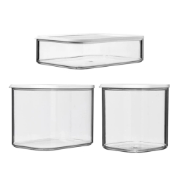 Zestaw pojemników na żywność Mepal Modula(4800ml, 4500ml, 2750ml) biały - miniatura 1