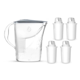 Dzbanek filtrujący Dafi START Classic 2,4L (stalowy) +4 filtry Dafi Classic - miniatura 1