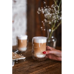 Szklanki termiczne do kawy i herbaty Vialli Design GEO 250ml (2szt.) 27572 - miniatura 9