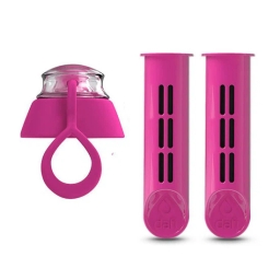 Filtr do butelki DAFI flamingowy (2szt. + nakrętka) - miniatura 1