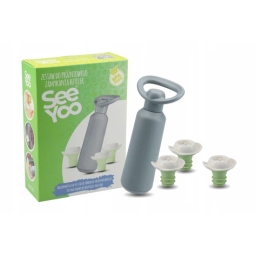 Zestaw do próżniowego zamykania butelek DAFI (pompka +3 korki) - miniatura 6