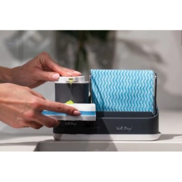 Organizer kuchenny z dozownikiem na płyn Vialli Design LIVIO DUO (szary) 28319 - miniatura 4