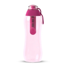 Butelka filtrująca DAFI 0,3L +1 filtr w zestawie (różowa) - miniatura 1