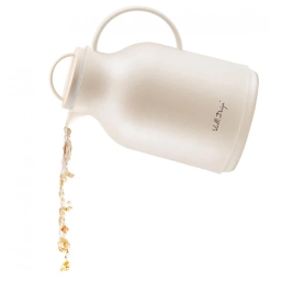 Termos konferencyjny z wkładem szklanym Vialli Design AMO 1L (kremowy) 27770 - miniatura 2