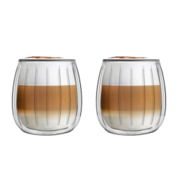 Szklanki termiczne do kawy i herbaty Vialli Design TULIP 250ml (2szt.) 28982 - miniatura 1
