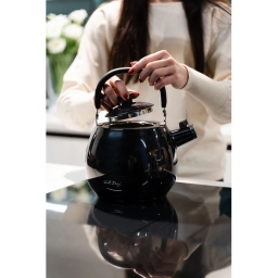 Czajnik z gwizdkiem Vialli Design BOLLA 2,5L (grafit polerowany) 28647 - miniatura 6