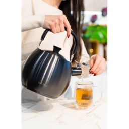 Czajnik z gwizdkiem Vialli Design BOLLA 2,5L (grafit matowy) 28654 - miniatura 6