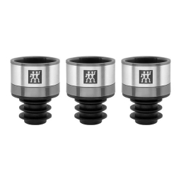 Korek próżniowy do butelki Zwilling Fresh & Save 4cm (komplet 3szt.) - miniatura 1