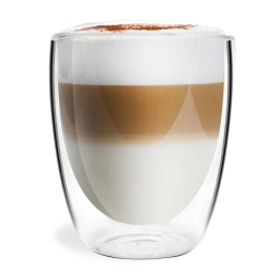 Szklanki termiczne do kawy latte i herbaty Vialli Design AMO 320ml 24144 (4szt.) - miniatura 2