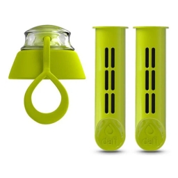 Filtr do butelki DAFI zielony (2szt. + nakrętka) - miniatura 1