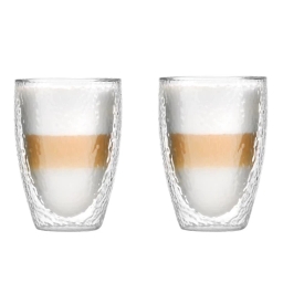 Szklanki termiczne do kawy Vialli Design ALESSIA 350ml (2szt.) 28494 - miniatura 1