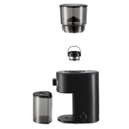 Elektryczny automatyczny młynek do mielenia kawy ziarnistej Tchibo (czarny) - miniatura 3