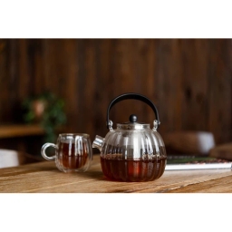 Zaparzacz do herbaty Vialli Design VOLARE 1000ml 1753 (srebrny) - miniatura 7