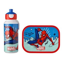 Zestaw śniadaniowy dziecięcy Mepal Campus Spiderman 107410165396 (lunchbox + bidon) - miniatura 1