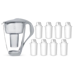 Dzbanek filtrujący Dafi Crystal (stalowy) +8 filtrów Dafi Classic - miniatura 1