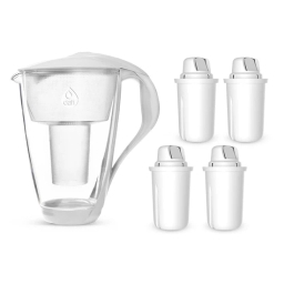 Dzbanek filtrujący Dafi Crystal (biały) +4 filtry Dafi Classic - miniatura 1