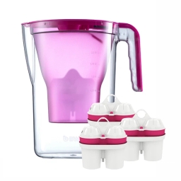 Dzbanek filtrujący BWT Vida 2,6 l manual z 3 wkładami Mg2+ (różowy) - miniatura 1