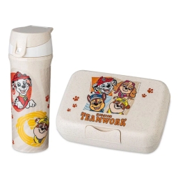 Zestaw śniadaniowy Koziol PSI PATROL GROW beżowy (lunchbox Candy L + butelka bidon na wodę 500ml) - miniatura 1