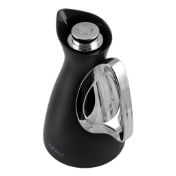 Termos z wkładem szklanym Vialli Design ALESSIA 1L (czarno-srebrny) 29217 - miniatura 2