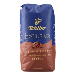 Kawa ziarnista Tchibo Exclusive Medium Roast 2x1 kg + puszka na kawę - miniatura 2