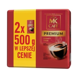 Kawa mielona MK Cafe Premium 2 x 500 g (duopack) - miniatura 3