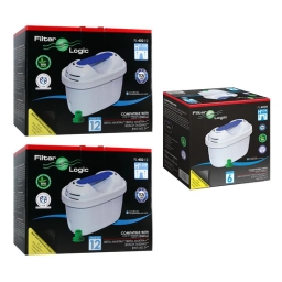 Filtr wkład do dzbanka FilterLogic FL-402 30szt. (2x12-pack + 6 filtry GRATIS) - miniatura 2