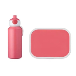Zestaw śniadaniowy dziecięcy Mepal Campus (lunchbox + bidon) - różowy - miniatura 1