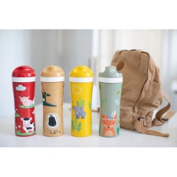 Butelka na wodę dla dzieci Koziol 425ml OASE AFRICA 1457681 - miniatura 3