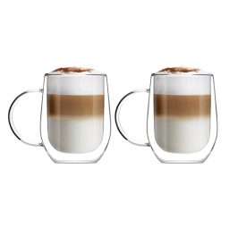Szklanki termiczne do kawy i herbaty Vialli Design AMO 300ml (2szt.) 28616 - miniatura 1