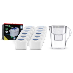 Filtr wkład do dzbanka FilterLogic FL-402 BOX (12szt.) + biały dzbanek Dafi START 3,3L GRATIS - miniatura 1