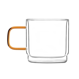 Szklanka termiczna do kawy latte Vialli Design AMBER 320ml (2szt.) - miniatura 2