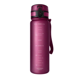 Butelka filtrująca wodę Aquaphor City 500ml (bordowa) + opakowanie filtrów - miniatura 3