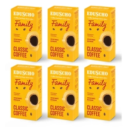 Kawa mielona Tchibo Eduscho Family Classic 6 x 250 g (vacum) - miniatura 1