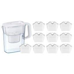 Dzbanek filtrujący Aquaphor Kompakt +10 filtrów Maxfor Plus (biały) - miniatura 1