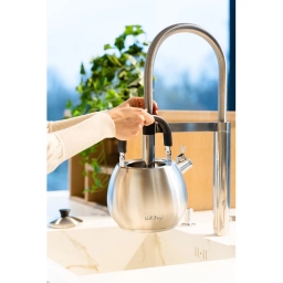 Czajnik z gwizdkiem Vialli Design BOLLA 2,5L (stal matowa) 28630 - miniatura 4