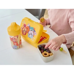 Zestaw śniadaniowy Koziol PSI PATROL GROW żółty (lunchbox Candy L + butelka bidon na wodę 500ml) - miniatura 4