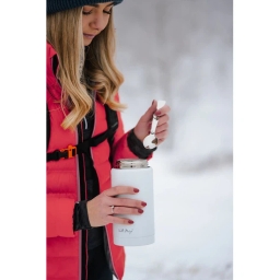 Zestaw termos kubek termiczny Vialli Design FUORI (400ml+500ml+750ml) - biały - miniatura 2