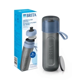 Butelka filtrująca Brita Fill&Go ACTIVE Pastelowa +2 dyski (błękit) - miniatura 6