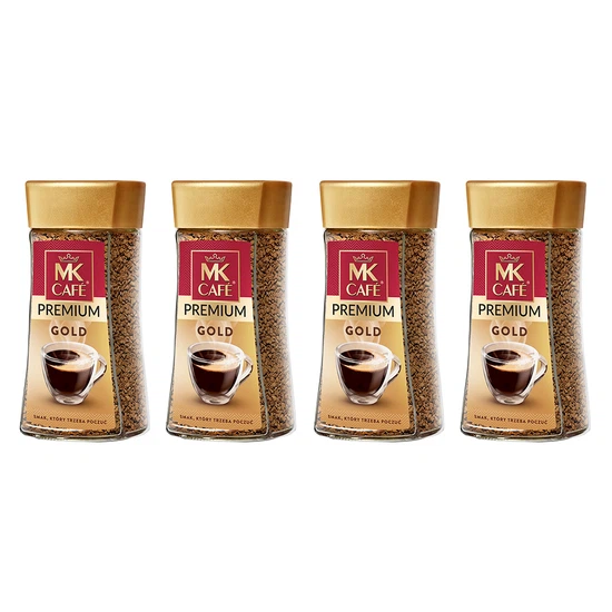 Kawa rozpuszczalna MK Cafe Premium Gold 175 g 4 szt. - miniatura 1