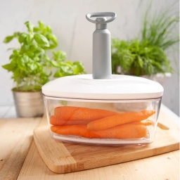 Zestaw pojemników prożniowych do przechowywania żywności DAFI SET5 (biały) - miniatura 10