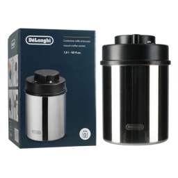 Pojemnik próżniowy na kawę DeLonghi DLSC063 5513284421 (inox) - miniatura 1